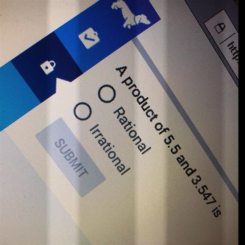 ❗️50 points❗️a product of 5.5 and 3.547 is rational or irrational-example-1
