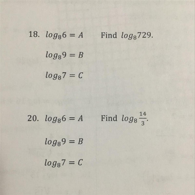 How can the indicated logarithm be found? Without a calculator❓-example-1