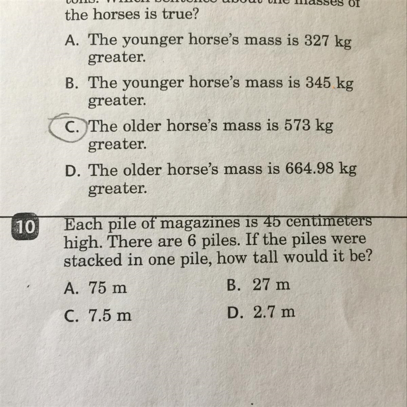 I need help on number 10 please-example-1