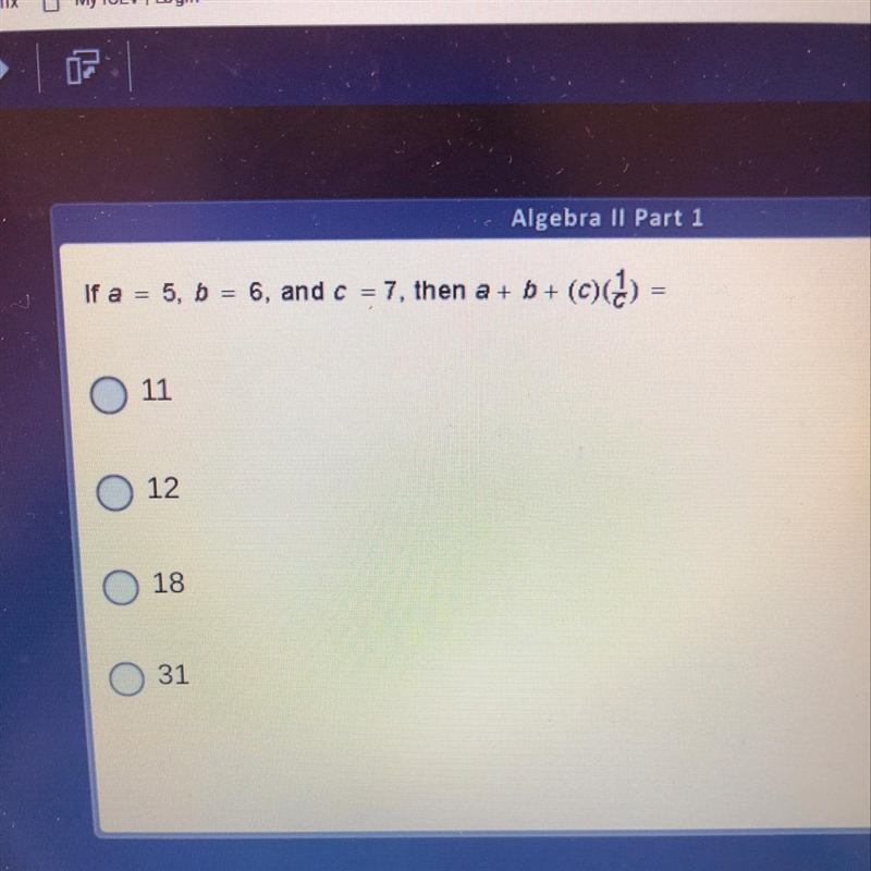 If anyone can please help it would be nice. Algebra 2-example-1