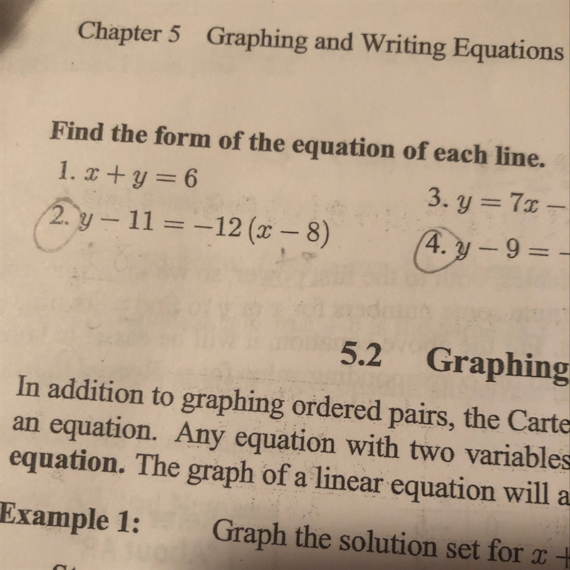 How do you find a linear equation-example-1