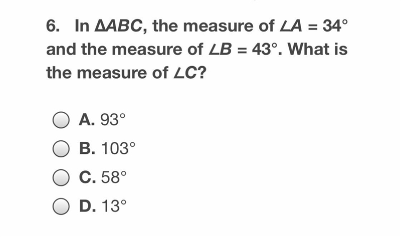 What is the measure of angle c?-example-1