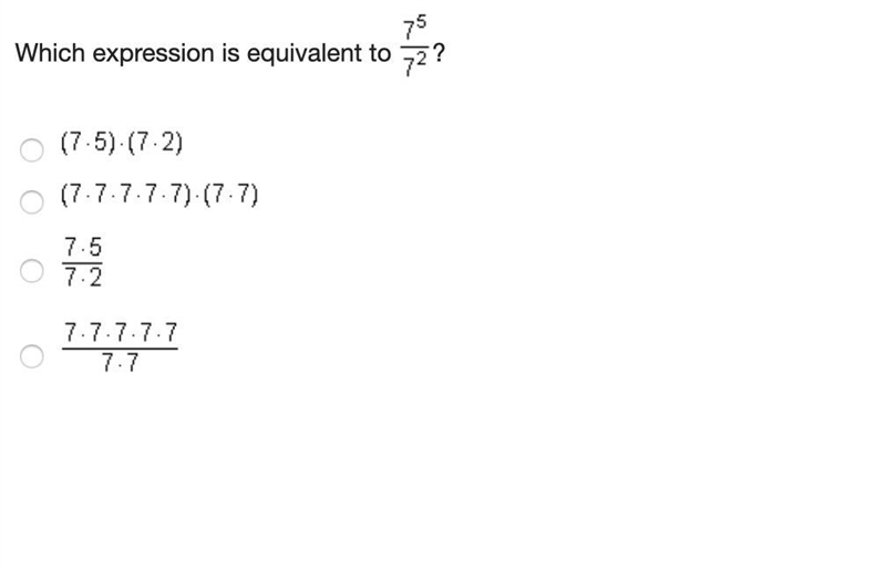 Which expression is equivalent to-example-1