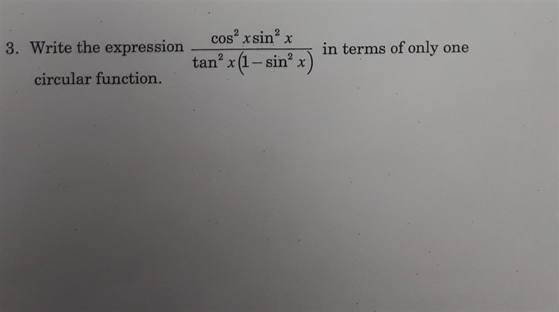 Write expression as one circular function ​-example-1