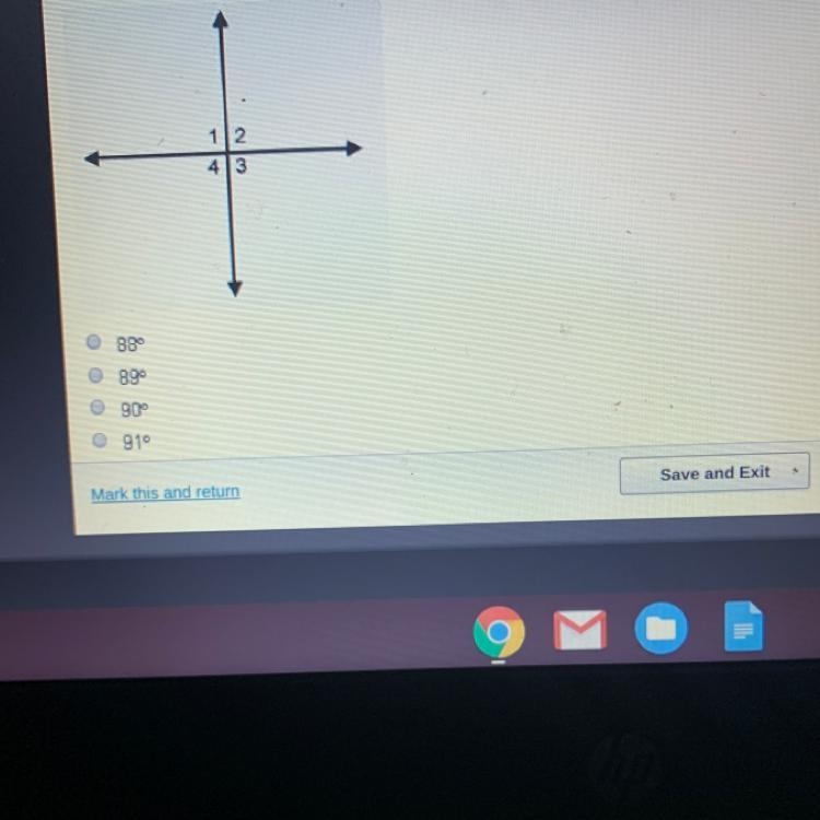 If the measure of angle 2 is (5x+14) and angle 3 is (7x-14), what is the measure of-example-1