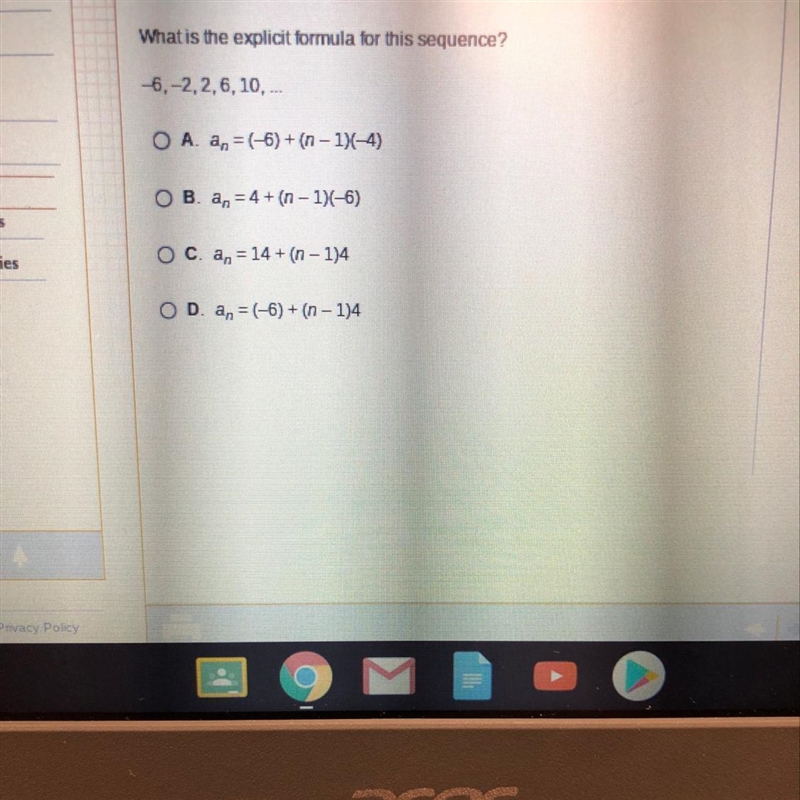 What is the explicit formula for this sequence?-example-1