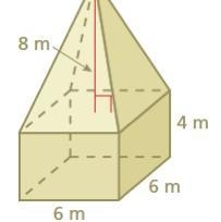 Find the volume of the composite solid.-example-1