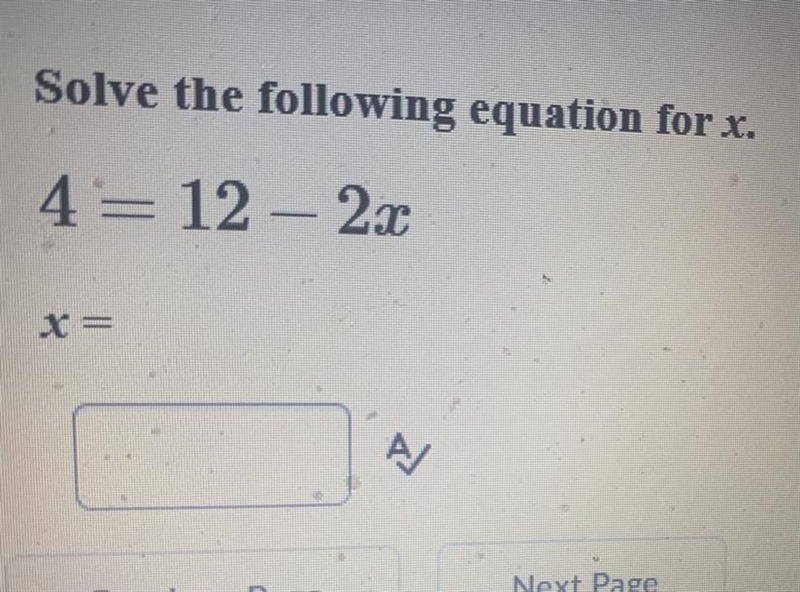 Solve equation for x-example-1