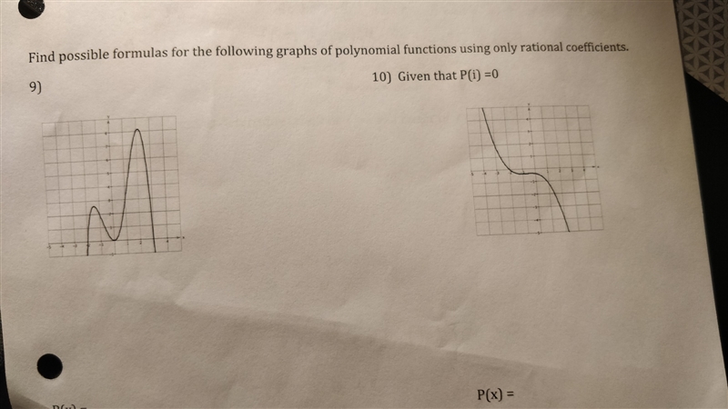 Numer 9 and 10. Need Solutions​-example-1