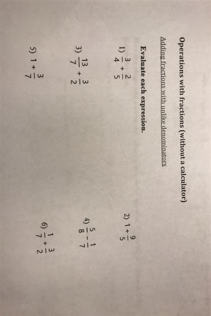 Operations with fractions Please help !!!!! questions attached-example-1