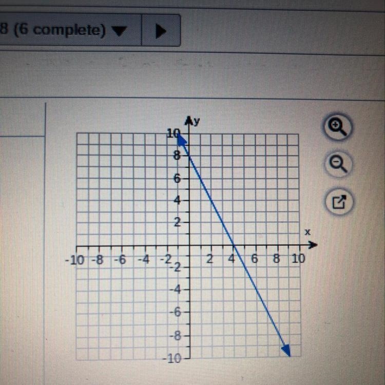 Write the equation of the line-example-1