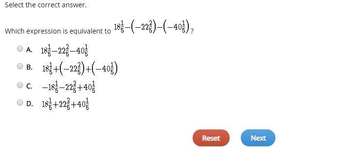 Select the correct answer: A: B: C: D: Please help! Tysm if you do-example-1