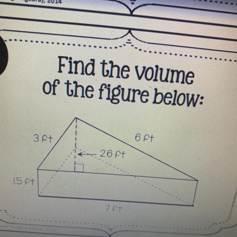 Find the volume and explain. Please answer ASAP.-example-1