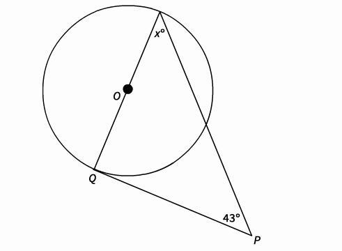 Find the value of x in this figure.-example-1