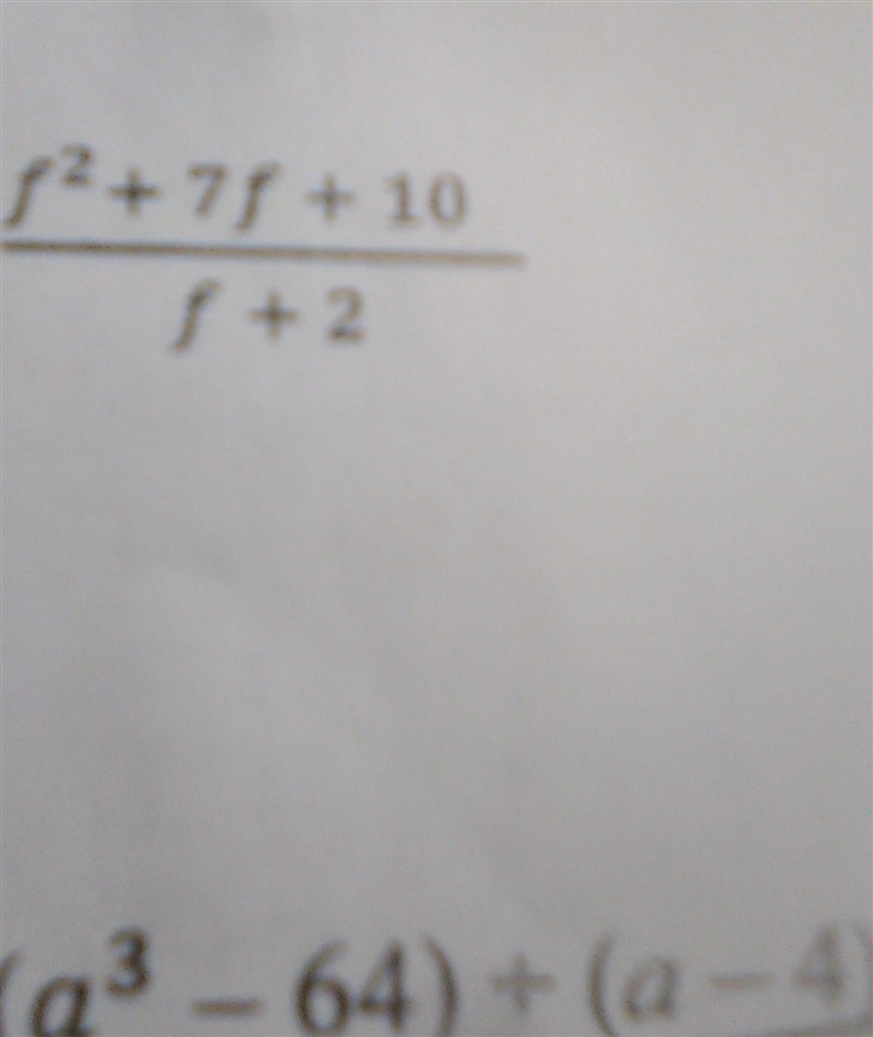 (a³-64)÷(a-4) dividing polynomials ​-example-1