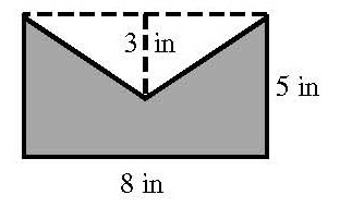 Find the area of the shaded region in the figure below.-example-1