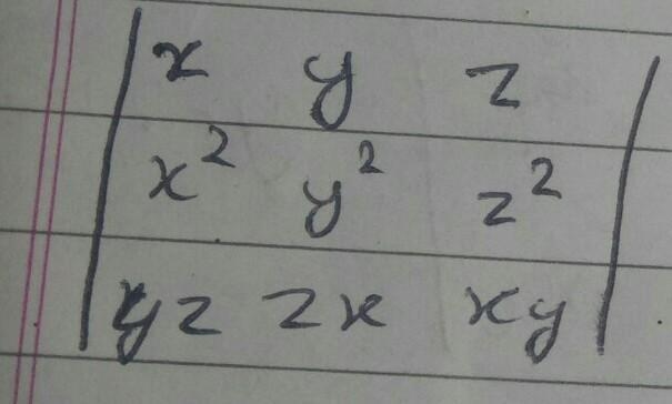 Without expanding determinants, Prove that ​-example-1