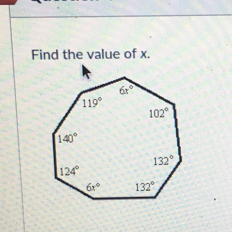 I need help finding the value of x-example-1