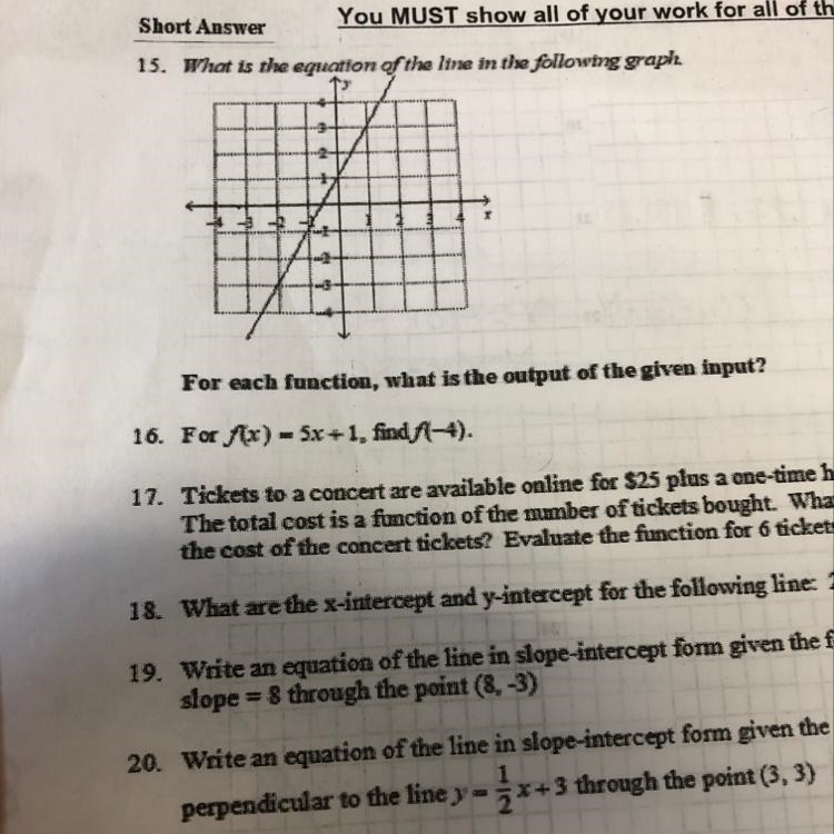 Can I get help with 15. Please help me and show work-example-1