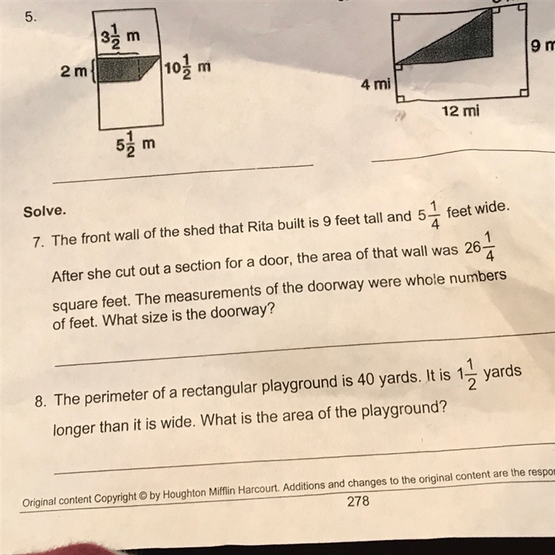 I don’t understand 8. Plz help! We are finding the area of polygons. Thx in advance-example-1