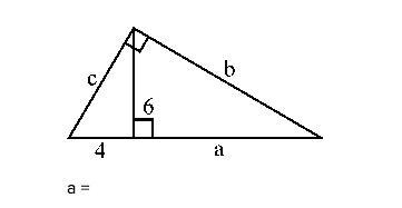 Find a a. 4 b. 6 c. 9-example-1