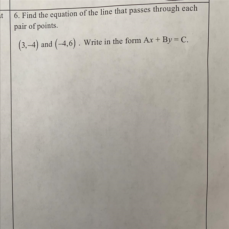 How do i find the equation of the line?-example-1