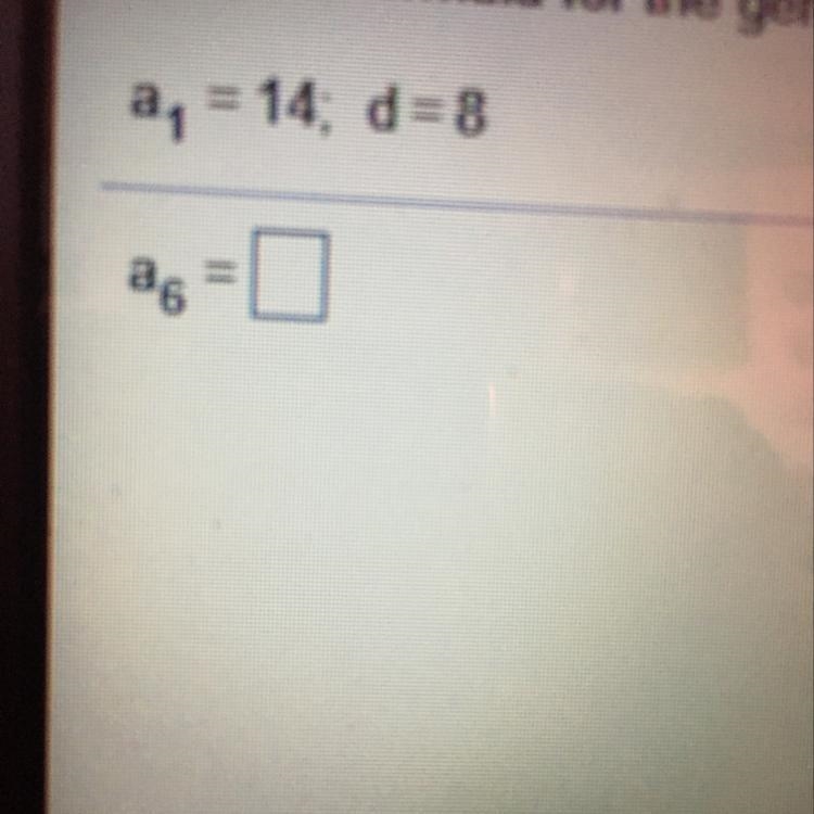 Write a formula for the general term (the nth term) of the arithmetic sequence to-example-1