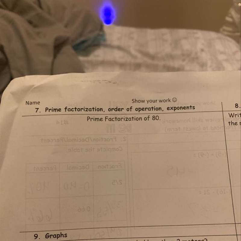 What is the prime factorization of 80-example-1