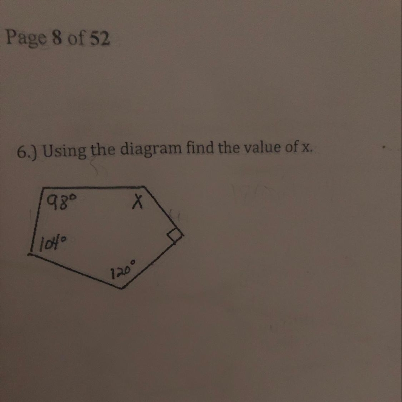 How would you solve for x ?-example-1