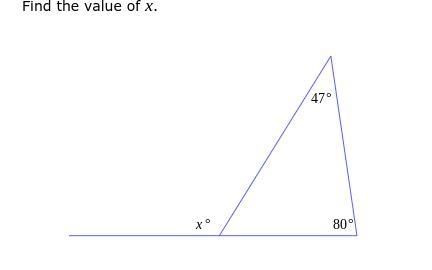 Find vale of x ASSAP-example-1