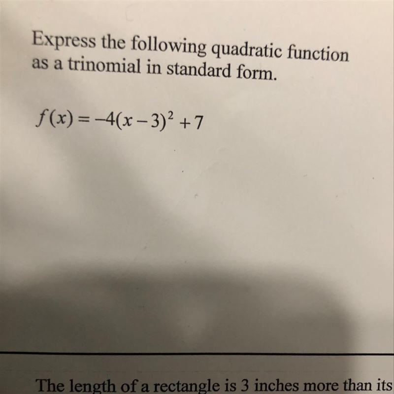 F(x)=-4(x-3)^2+7 can some one solve this quickly-example-1