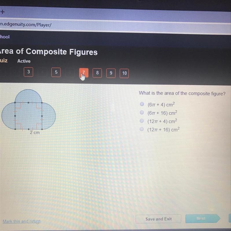 What is the area of the composite figure?-example-1