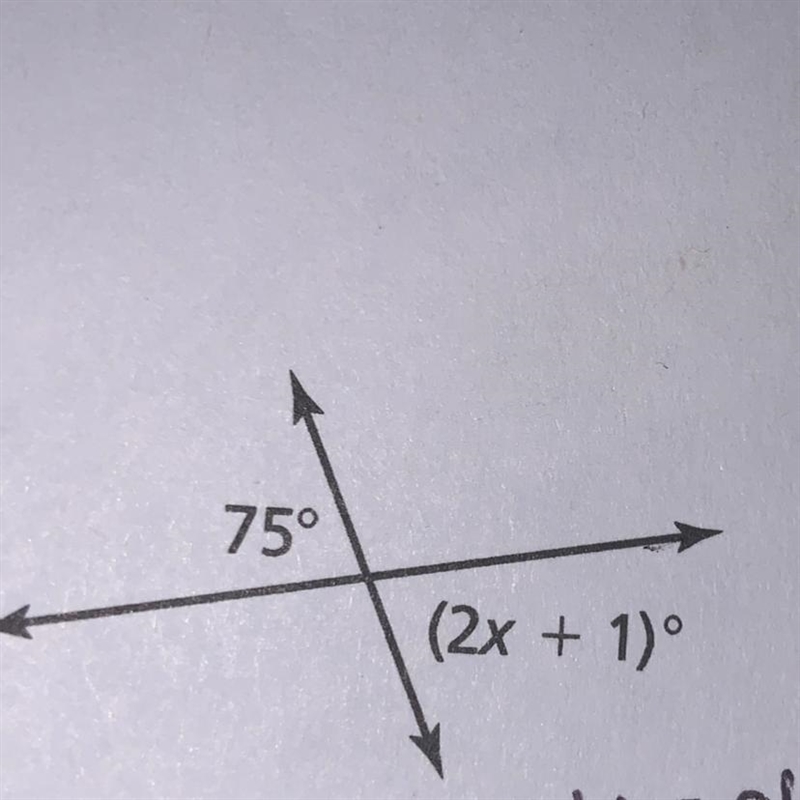 Find the value of x .-example-1