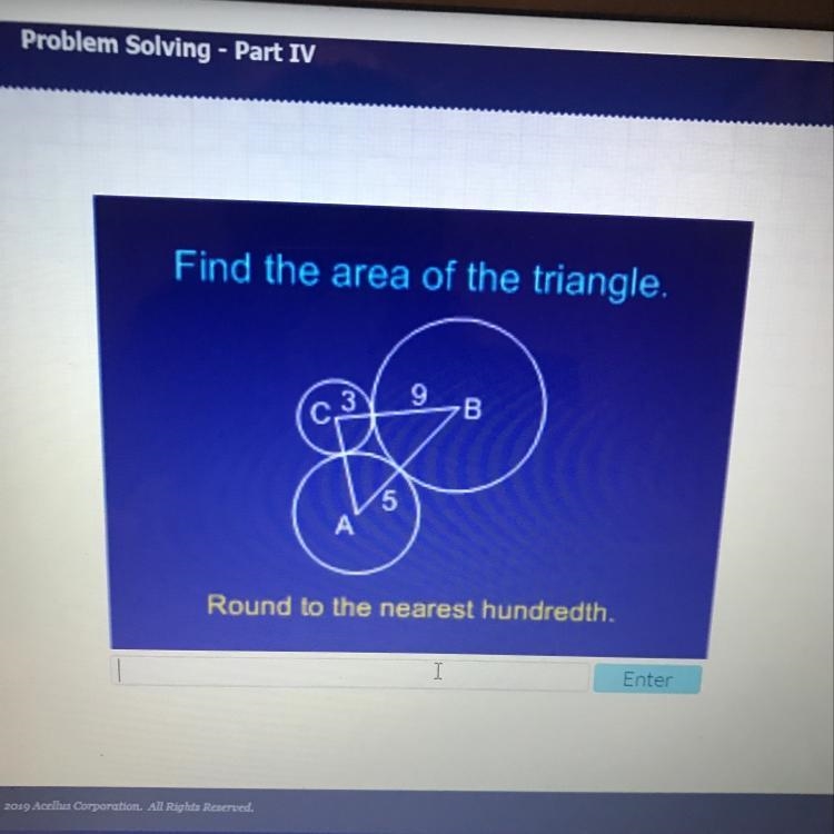 PLEASE HELP! TRIG! Find the area of the triangles-example-1