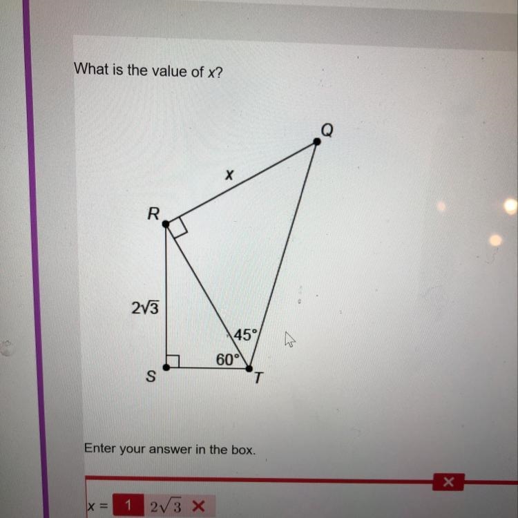 How do I find the value of x-example-1