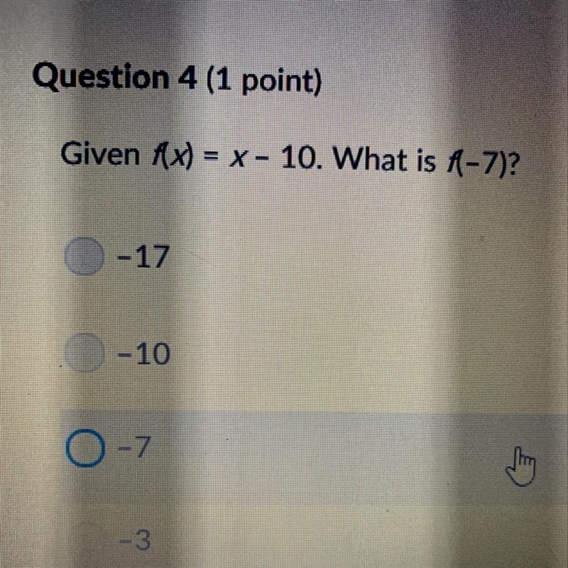 A. -17 B. -10 C. -7 D. -3-example-1