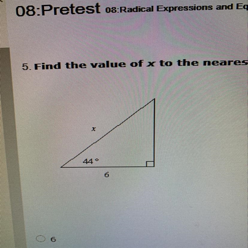 Find the value of x of the nearest tenth-example-1