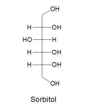 In a diabetic some glucose is converted to sorbitol, an alcohol that accumulates in-example-1