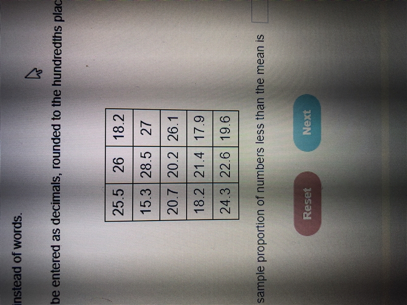 For this question, any non-integer answers should be entered as decimals, rounded-example-1