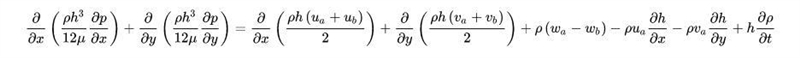 What is the difference between Reynolds equation set and Navier Stokes equation?-example-1