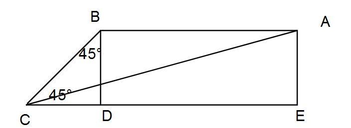 A car is driven 110 km west and then 40 km southwest, how far is the car from the-example-1