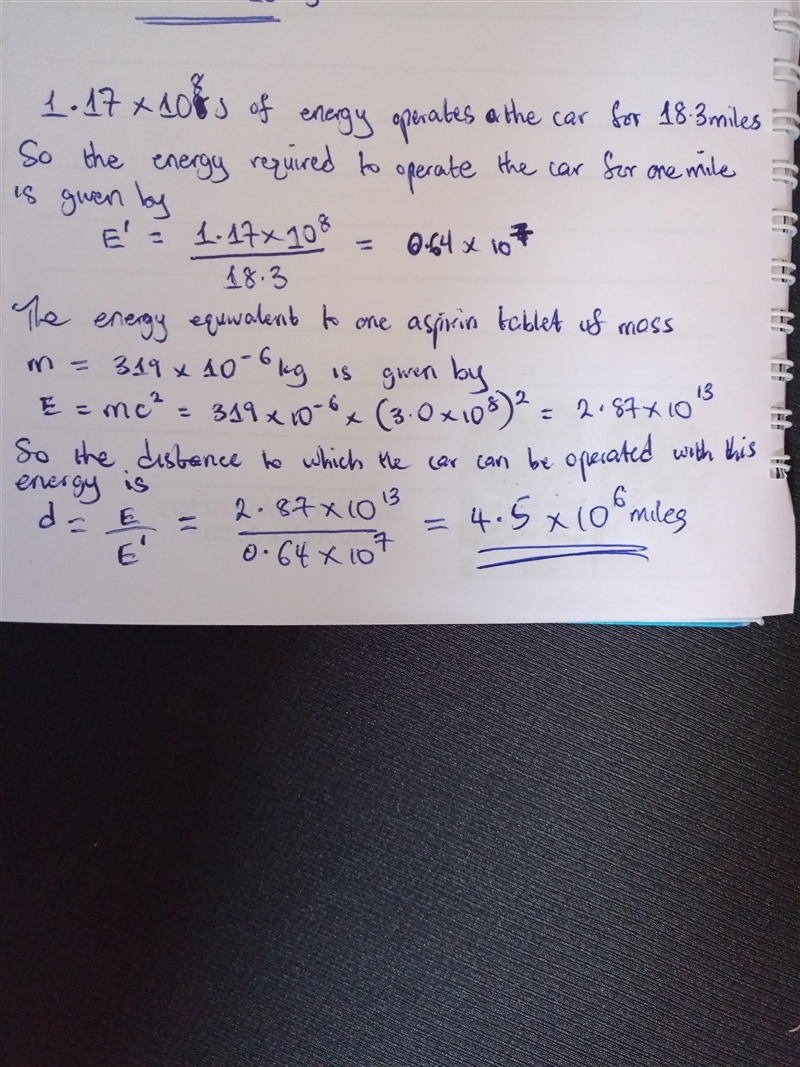 uppose one gallon of gasoline produces 1.17×108 J of energy, and this energy is sufficient-example-1