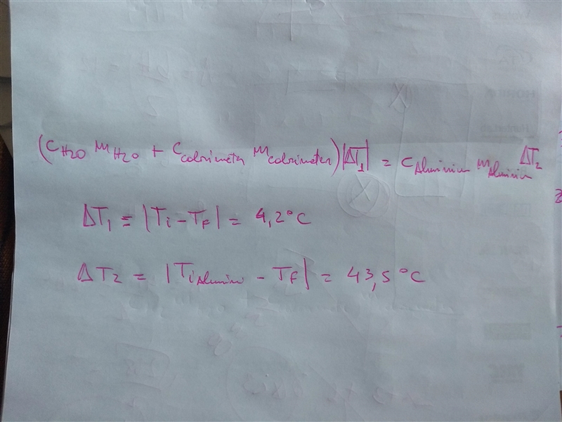 A student obtains the following data in a calorimetry experiment designed to measure-example-1