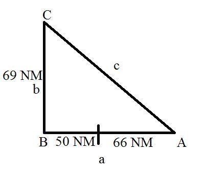 At noon, ship A is 50 nautical miles due west of ship B. Ship A is sailing west at-example-1