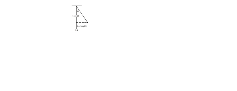 A 1400 kg wrecking ball hangs from a 20-m-long cable. The ball is pulled back until-example-1