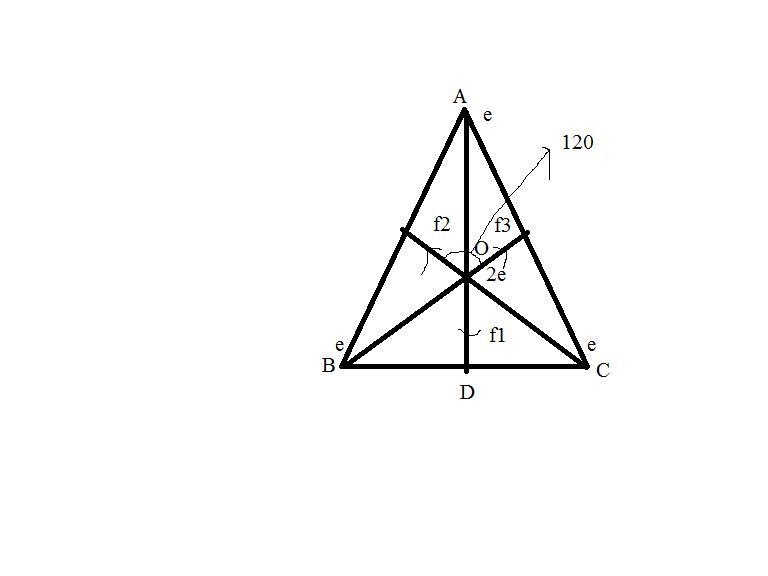 Three equal charges of magnitude 'e' are located at the vertices of an equilateral-example-1