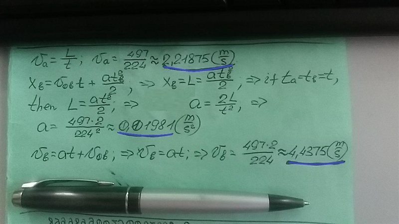 Two cars cover the same distance in a straight line. Car A covers the distance at-example-1