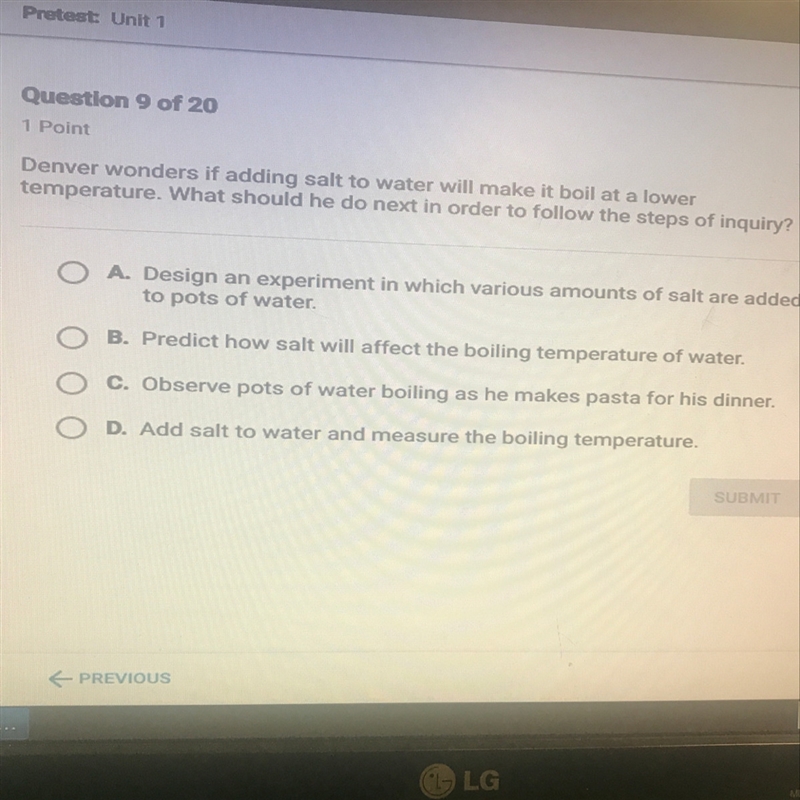 What should he do next in order to follow the steps of inquiry?-example-1