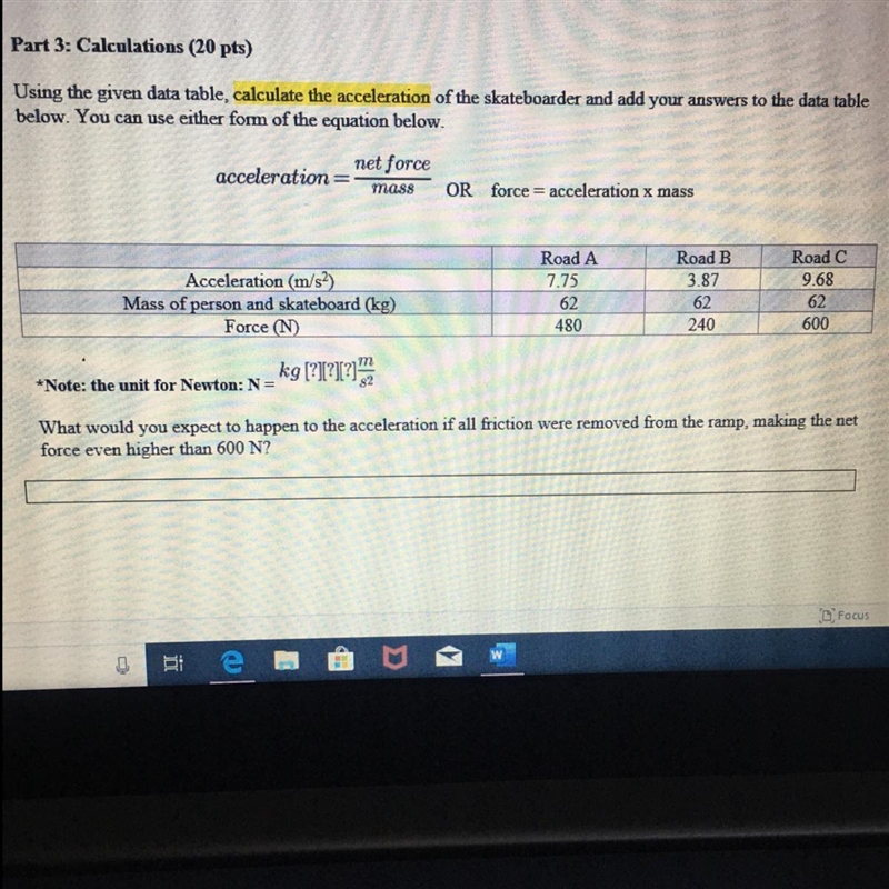 What would you expect to happen to the acceleration if all friction were removed from-example-1