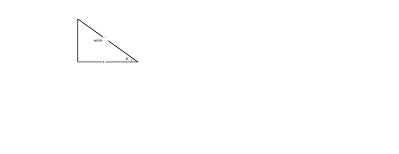 The recommended angle for a ladder relative to the ground is 75 degrees or greater-example-1